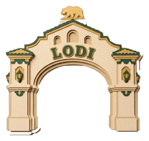 The Lodi Mission Arch — Clover Search Group is based in Lodi, California